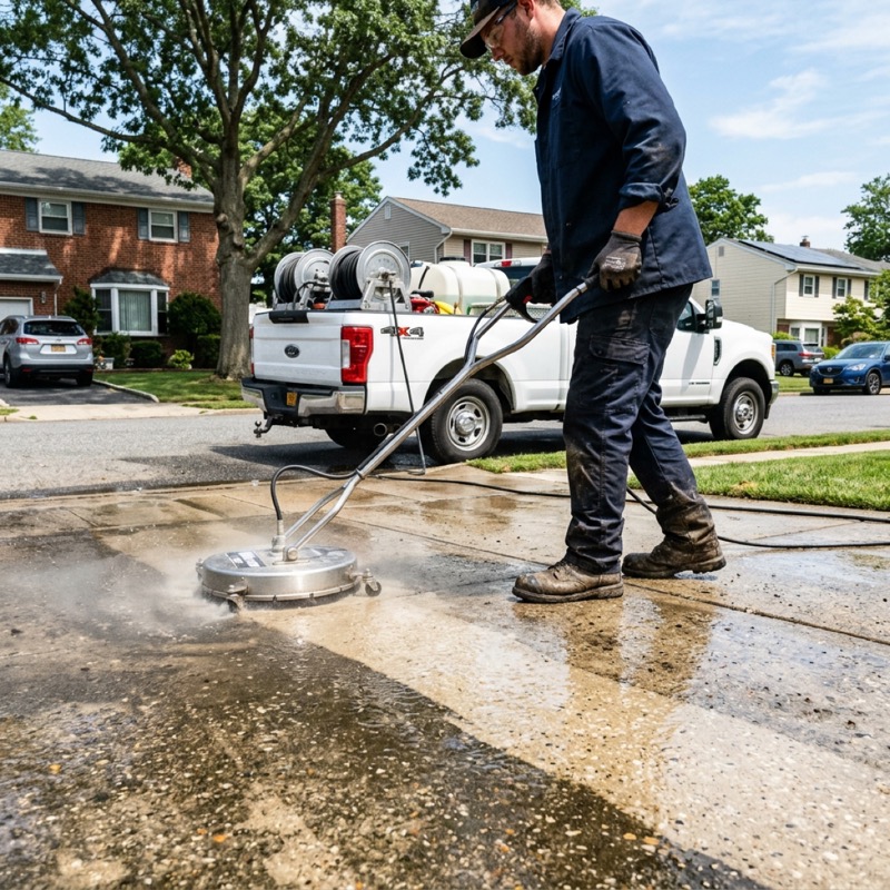 Surface Cleaner Driveway