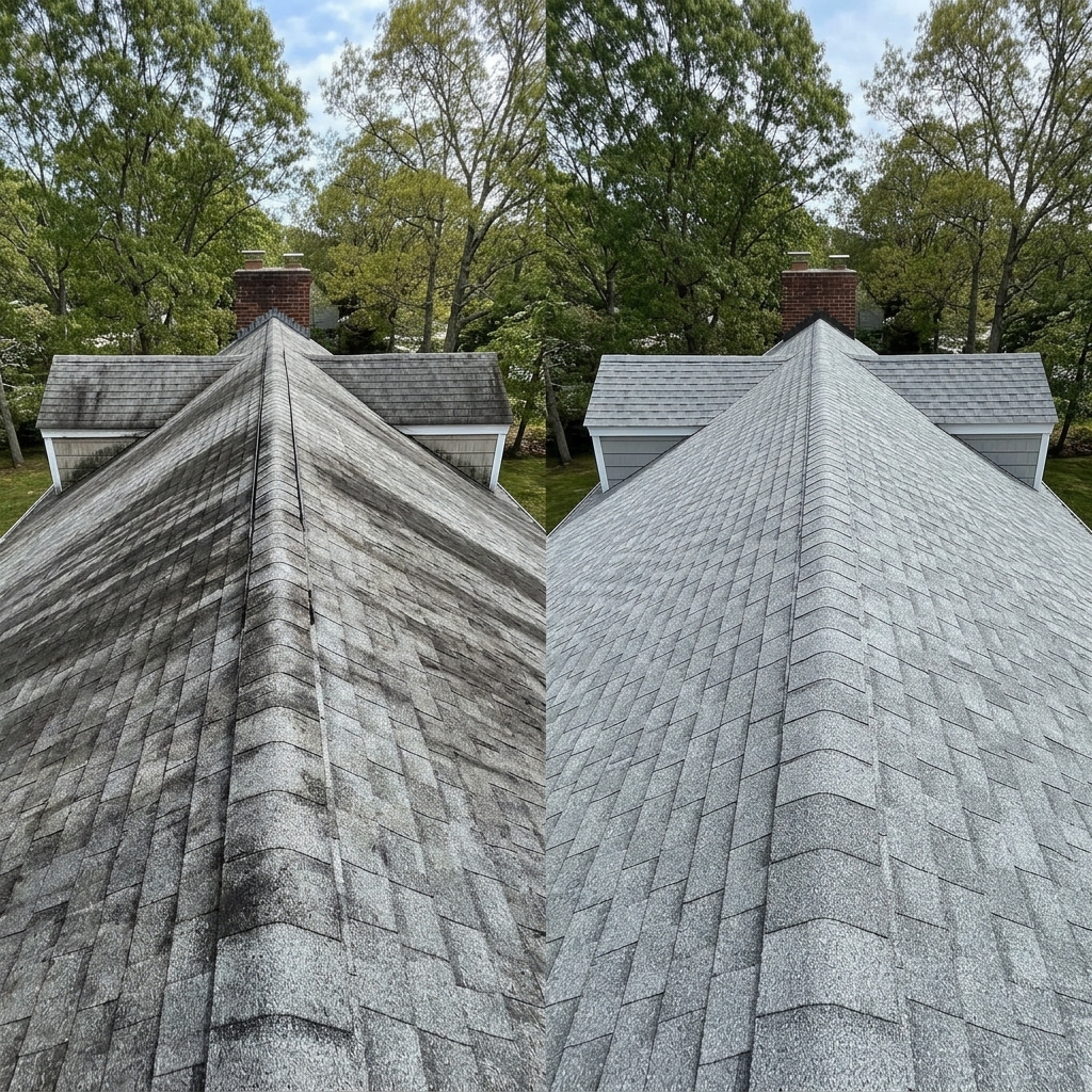 Roof Black Streak Removal